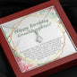 Granddaughter Birthday Necklace To My Granddaughter with Birthday Message Card. Birthday Gift for her. Ships FREE. Alluring Beauty 019 - PEAK Family Gifts
