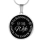 PEAK Pendant To My Wife Necklace - PEAK Family Gifts