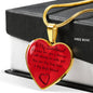 To My Sweetheart Love You Forever Necklace - PEAK Family Gifts