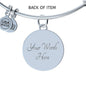 To My Wife Loving You Til the End of Time Heart Necklace - PEAK Family Gifts