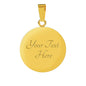 To My Wife Loving You Til the End of Time Heart Necklace - PEAK Family Gifts
