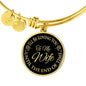 To My Wife Loving You Til the End of Time Heart Necklace - PEAK Family Gifts