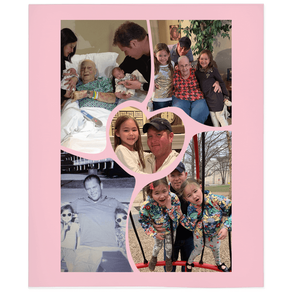Custom Blanket Personalized with a Collage of Photos