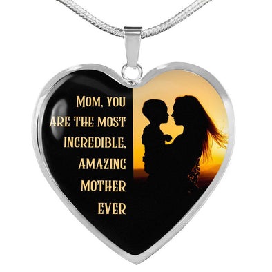 Amazing Mother Heart Necklace - PEAK Family Gifts