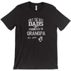 Best Dads Promoted to Grandpa Unisex Tshirt - PEAK Family Gifts