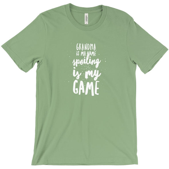 Grandma Spoiling is My Game Unisex Tshirt - PEAK Family Gifts
