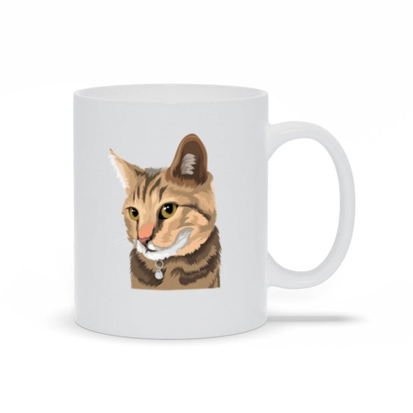 Pet Portrait Mug for Coffee or Tea - PEAK Family Gifts