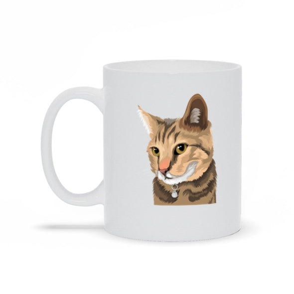 Pet Portrait Mug for Coffee or Tea - PEAK Family Gifts